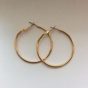 Pair of hoop earings